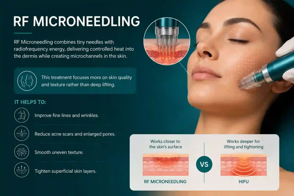 What Does RF Microneedling Do That HIFU Alone Cannot Canterbury